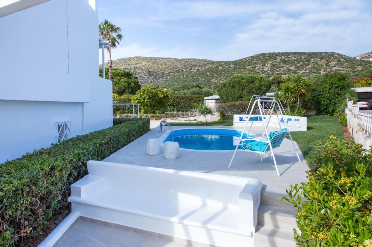 Sarwnisland Villa Lagonisi Exterior photo